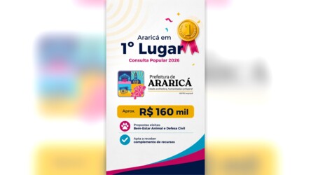 Araricá conquista 1º lugar na Consulta Popular 2026 no Vale do Sinos